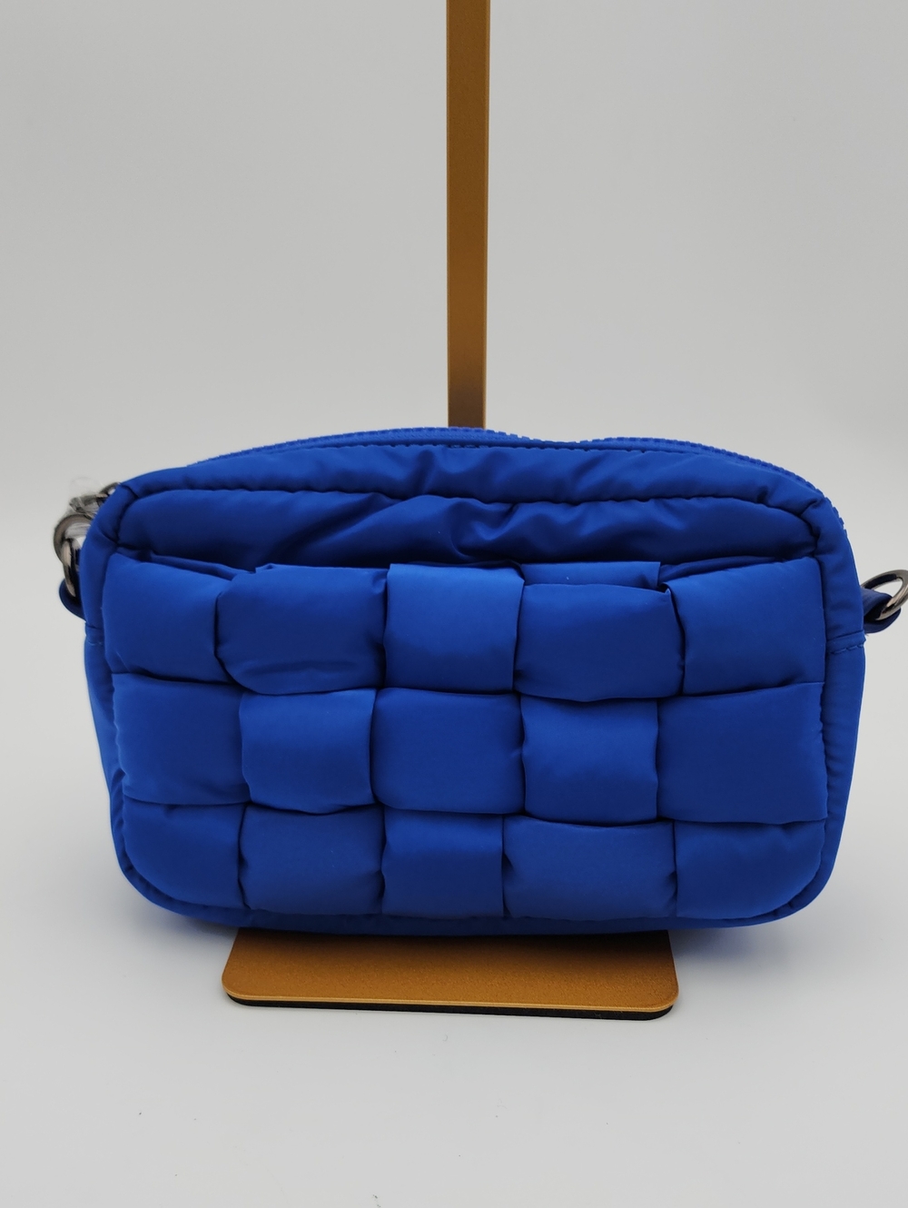 Sol And Selene Blue Quilted Crossbody Bag - Lightweight Padded Style